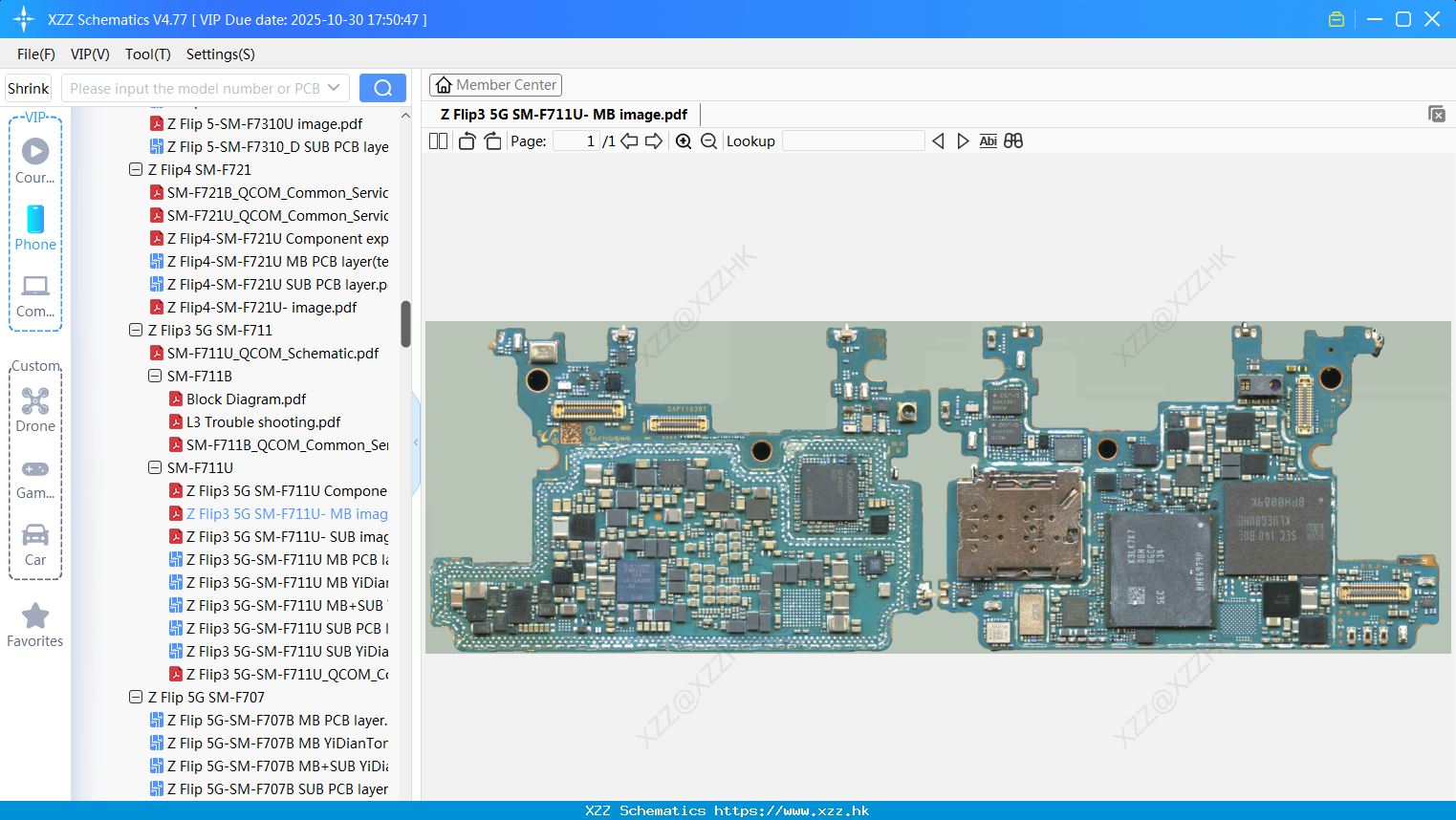 Samsung Z Flip3 5G SM-F711U- MB Image